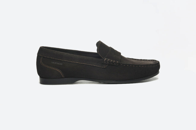 Sebago - Byron Suede Loafer - Dark Brown