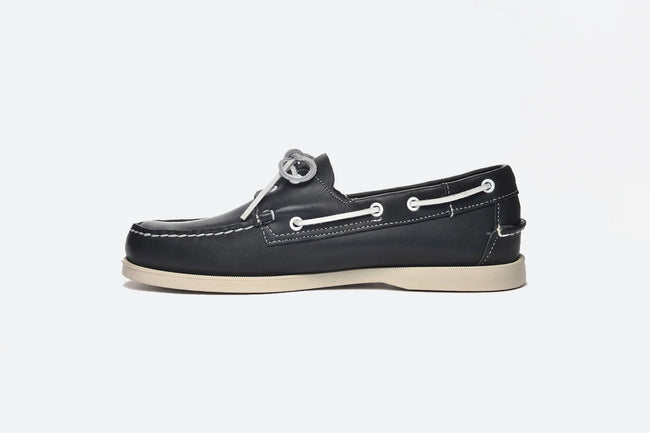 Sebago - Dockside Portland Leather - Navy