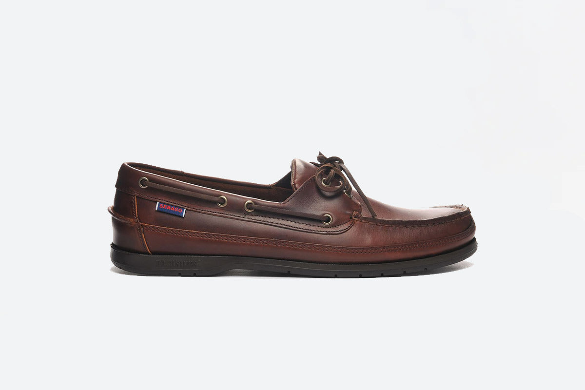 Sebago - Schooner Waxed Leather - Brown